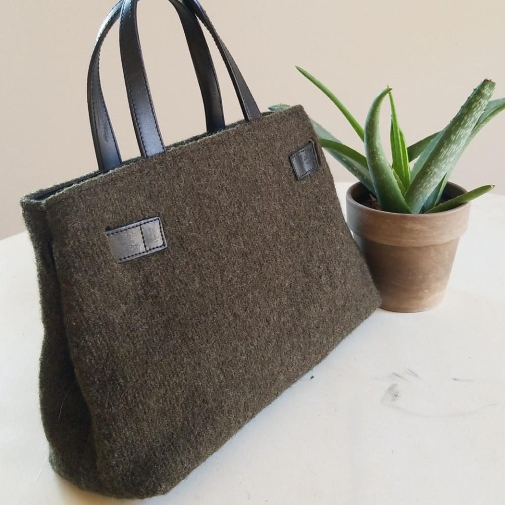 Dark Green Furla Handbag - Picture 3 of 7